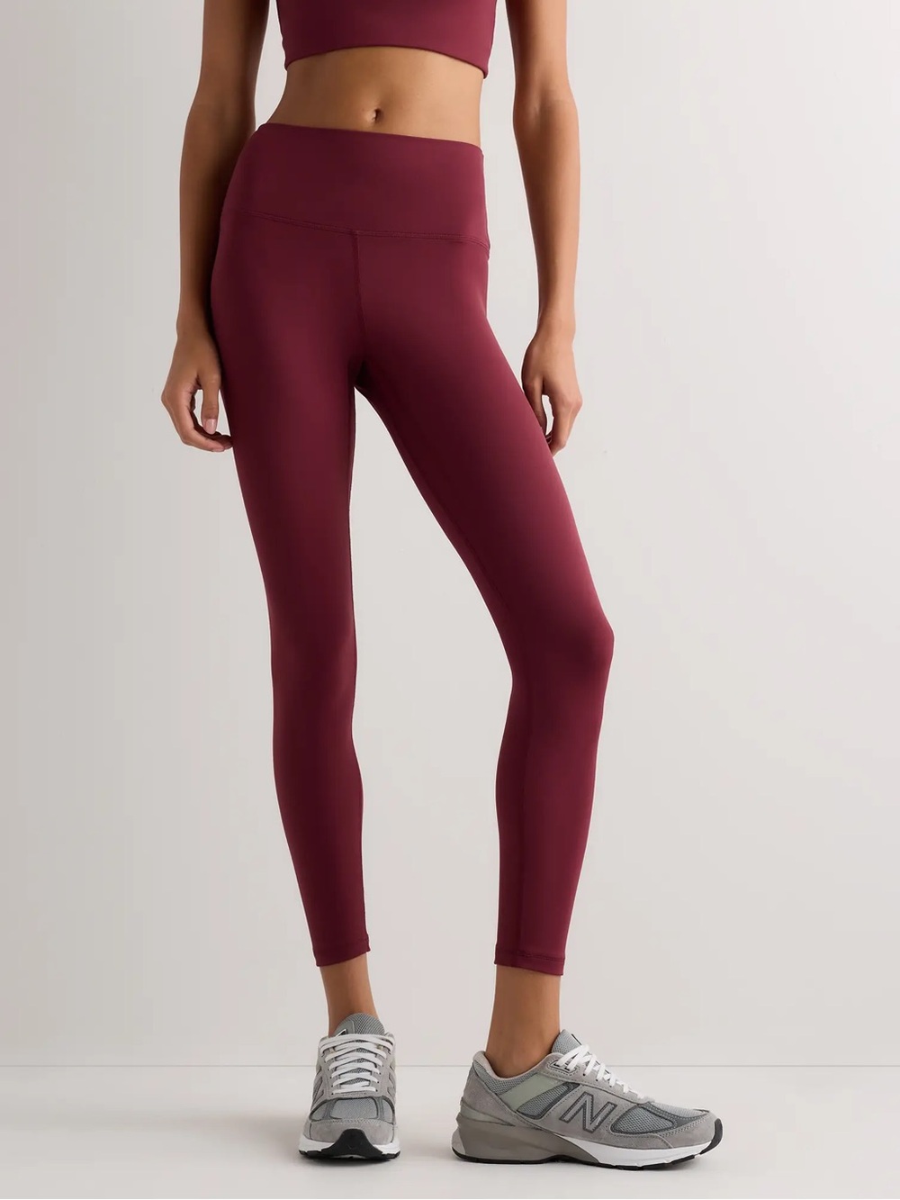 Quince Ultra Form High Rise Legging Limited Edition Burgundy Red Size XS